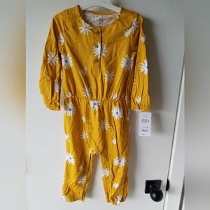 Carter's Just One You Baby Girls' Daisy Jumpsuit